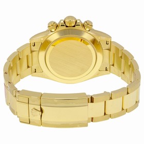 Rolex Daytona Champagne Chronograph 18kt Yellow Gold Men's Watch116528CDO
