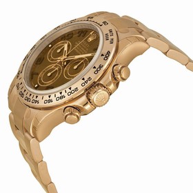 Rolex Daytona Chronograph Automatic Chocolate Dial 18kt Everose Gold Men's Watch 116505CHAO