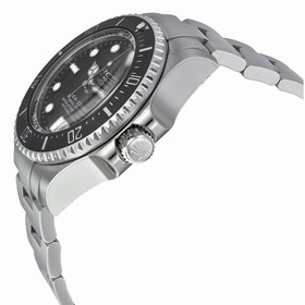 Rolex Deepsea Black Index Dial Oyster Bracelet Stainless Steel Men's Watch 116660BKSO