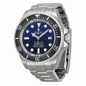 Rolex Deepsea Deep Blue Dial Stainless Steel Men's Watch 116660BLSO