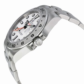 Rolex Explorer II White Automatic Stainless Steel Men's Watch 216570WSO