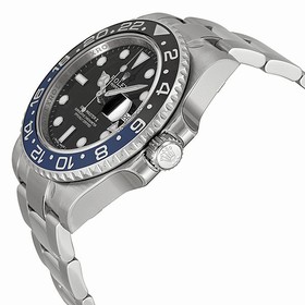 Rolex GMT Master II Black Dial Stainless Steel Men's Watch 116710BLNR