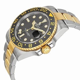 Rolex GMT-Master II Black Automatic stainless steel and 18kt yellow gold Men's Watch116713BKSO