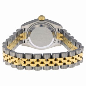 Rolex Lady Datejust Champagne Goldust Mother of Pearl Dial Automatic Stainless Steel 18kt Yellow Gold Ladies Watch 179173CGDMDJ