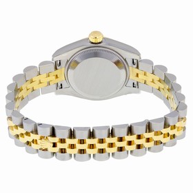 Rolex Datejust Black Diamond Dial Jubilee Bracelet Two Tone Ladies Watch 179173BKDJ