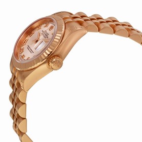 Rolex Lady Datejust Champagne Dial 18K Pink Gold Automatic Watch 179175CRJ