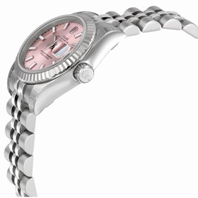 Rolex Datejust Pink Dial Jubilee Bracelet White Gold Ladies Watch 179174PSJ