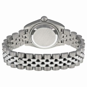 Rolex Lady Datejust Pink Diamond Dial Jubilee Bracelet 18k White Gold Fluted Bezel Ladies Watch 179174PDJ