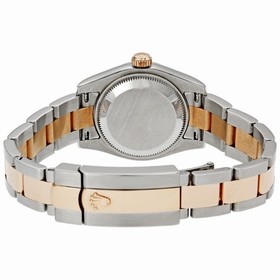 Rolex Datejust Two Tone Domed Bezel Osyter Bracelet Ladies Watch 179161SSO