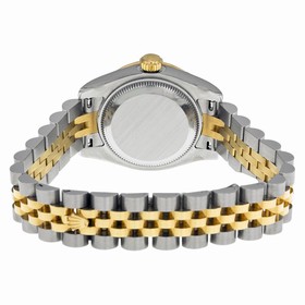 Rolex Datejust White Dial Steel and Yellow Gold Diamond Ladies Watch 179313WDJ