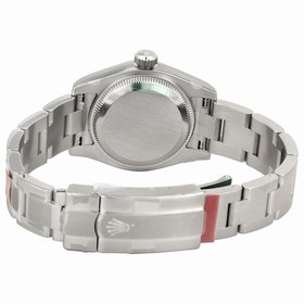 Rolex No Date White Roman Dial Oyster Bracelet Ladies Watch 176200WRO