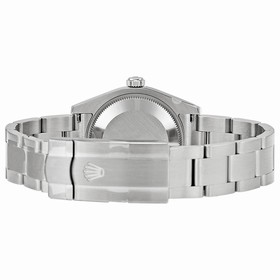 Rolex No Date Silver Dial Oversized Markers Domed Bezel Unisex Watch 177200S369O