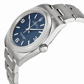 Rolex Oyster Perpetual 36 mm Blue Dial Stainless Steel Automatic Men's Watch 116000BLASO