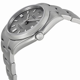 Rolex Oyster Perpetual 36 mm Rhodium Dial Stainless Steel Automatic Men's Watch 116000RSO