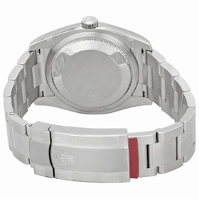 Rolex Oyster Perpetual 36 mm Silver Concentric Dial Stainless Steel Men's Watch 116034SCAO