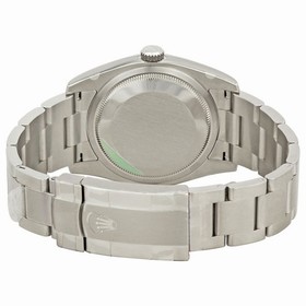 Rolex Oyster Perpetual 36 mm Silver Dial Stainless Steel Automatic Men's Watch 116034SASO