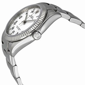 Rolex Oyster Perpetual 36 mm White Diamond Dial Stainless Steel Automatic Men's Watch 116034WDO