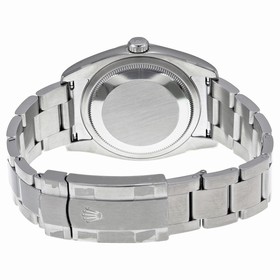 Rolex Oyster Perpetual Black Diamond Dial Stainless Steel Automatic Unisex Watch 116034BKRDO