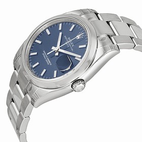 Rolex Oyster Perpetual Date Blue Dial Men's Watch