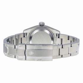 Rolex Oyster Perpetual Domed Bezel Stainless Steel Ladies Watch 176200P369O