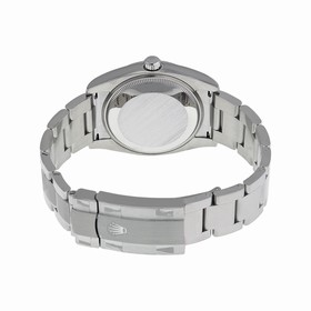Rolex Oyster Perpetual White Arabic Dial Domed Bezel Men's Watch 114200WASO