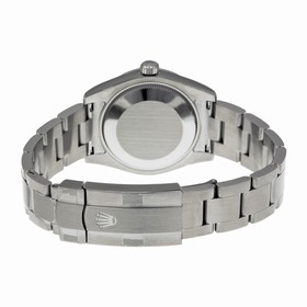 Rolex Oyster Perpetual White Dial Stainless Steel Ladies Watch 177200WBLRO