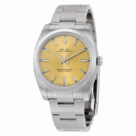 Rolex Oyster Perpetual White Grape Dial Stainless Steel Men's Watch 114200WGSO