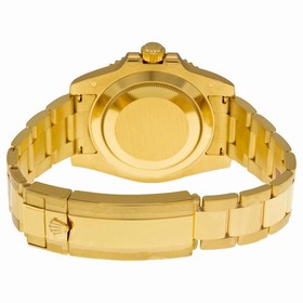 Rolex Submariner Blue Dial 18kt Yellow Gold Oyster Bracelet Men's Watch 116618BLSO
