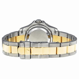 Rolex Yacht Master Black Mother of Pearl Dial Two-tone 29 MM Ladies Watch 169623BMSO