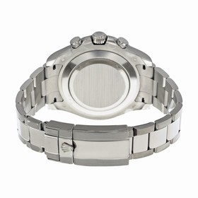 Rolex Yachtmaster II White Arabic Dial Oyster Bracelet 18k White Gold and Paltinum Men's Watch 116689WAO