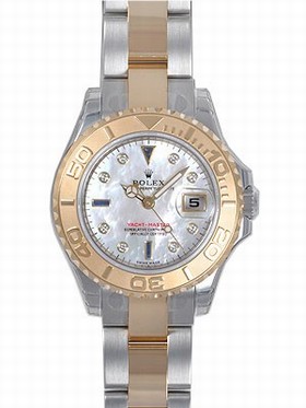 Rolex Yacht-Master Mother of Pearl Dial Stainless Steel Ladies Watch 169623MDO
