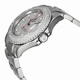 Rolex Yacht-Master Platinum Dial Steel and Platinum Men's Watch 116622PLSO