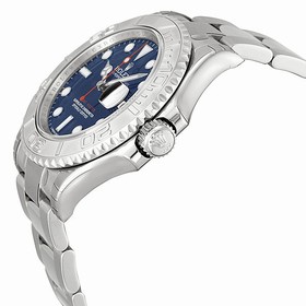 Rolex Yachtmaster Steel and Platinum Blue Dial Men's Watch 116622BLSO