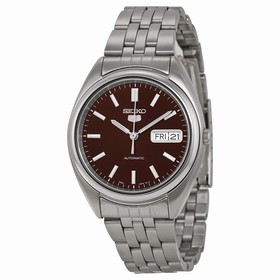 Seiko 5 Automatic Dress Black Dial Men's Watch SNXA13