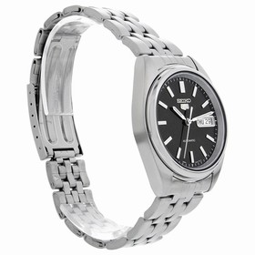 Seiko 5 Automatic Dress Black Dial Men's Watch SNXA13