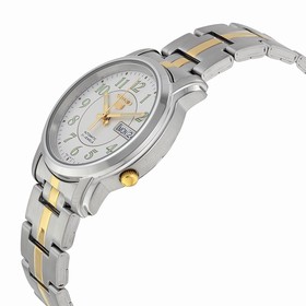 Seiko 5 Automatic Silver Dial Two-tone Men's Watch SNKL95