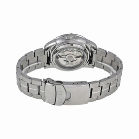 Seiko 5 Black And Red Dial Stainless Steel Men's Watch SRP339