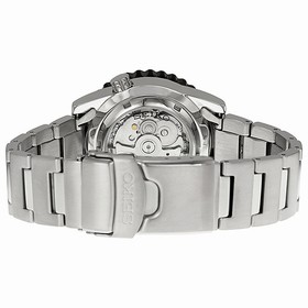 Seiko 5 Black Dial Automatic Stainless Steel Men's Watch SNZJ19J1