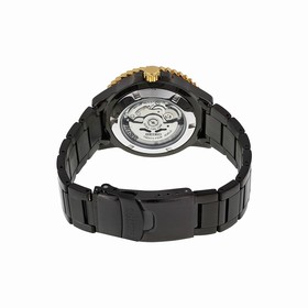 Seiko 5 Sport Automatic Black Dial Black PVD Stainless Steel Men's Watch SRP356
