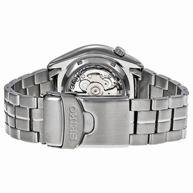 Seiko 5 Sports Black Dial Stainless Steel Automatic Men's Watch SSA067