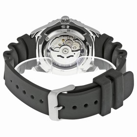 Seiko 5 Sports Automatic Blue Dial Red Bezel Black Strap Men's Watch SNZF15J2