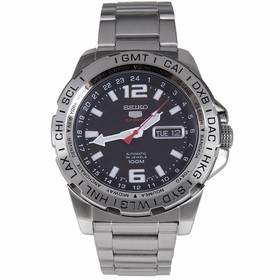 Seiko 5 Sports Black Dial Automatic Men's Watch SRP683