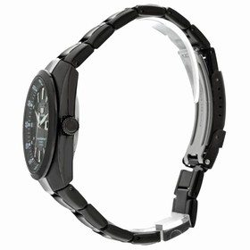 Seiko 5 Sports Black Dial Black PVD Stainless Steel Automatic Men's Watch SNZD49J1