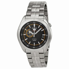 Seiko 5 Sports Green Dial Stainless Steel Men's Watch SSA063