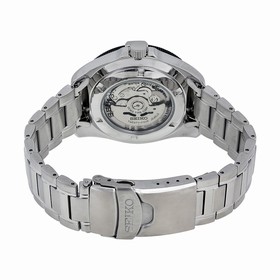Seiko Black Dial Stainless Steel Automatic Men's Watch SSA095