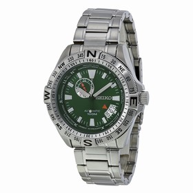 Seiko Automatic Green Dial Stainless Steel Men's Watch SSA093