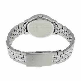 Seiko Black Dial Stainless Steel Ladies Watch SUR827