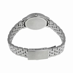 Seiko Black Dial Stainless Steel Ladies Watch SUR829