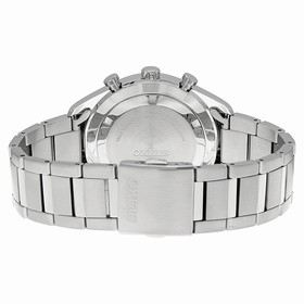 Seiko Black Dial Stainless Steel Men's Watch SSB089