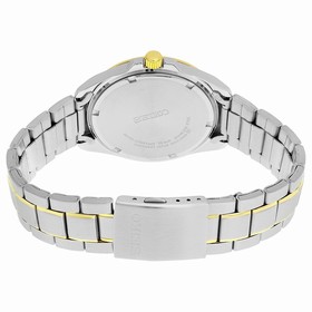 Seiko Black Dial Stainless Steel Men's Watch SUR072